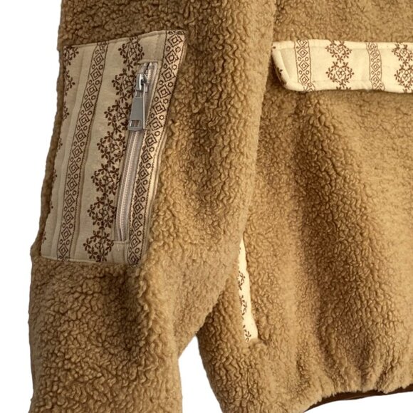 Driftwood x Free People Sherpa Medallion Jacket - Picture 6 of 11